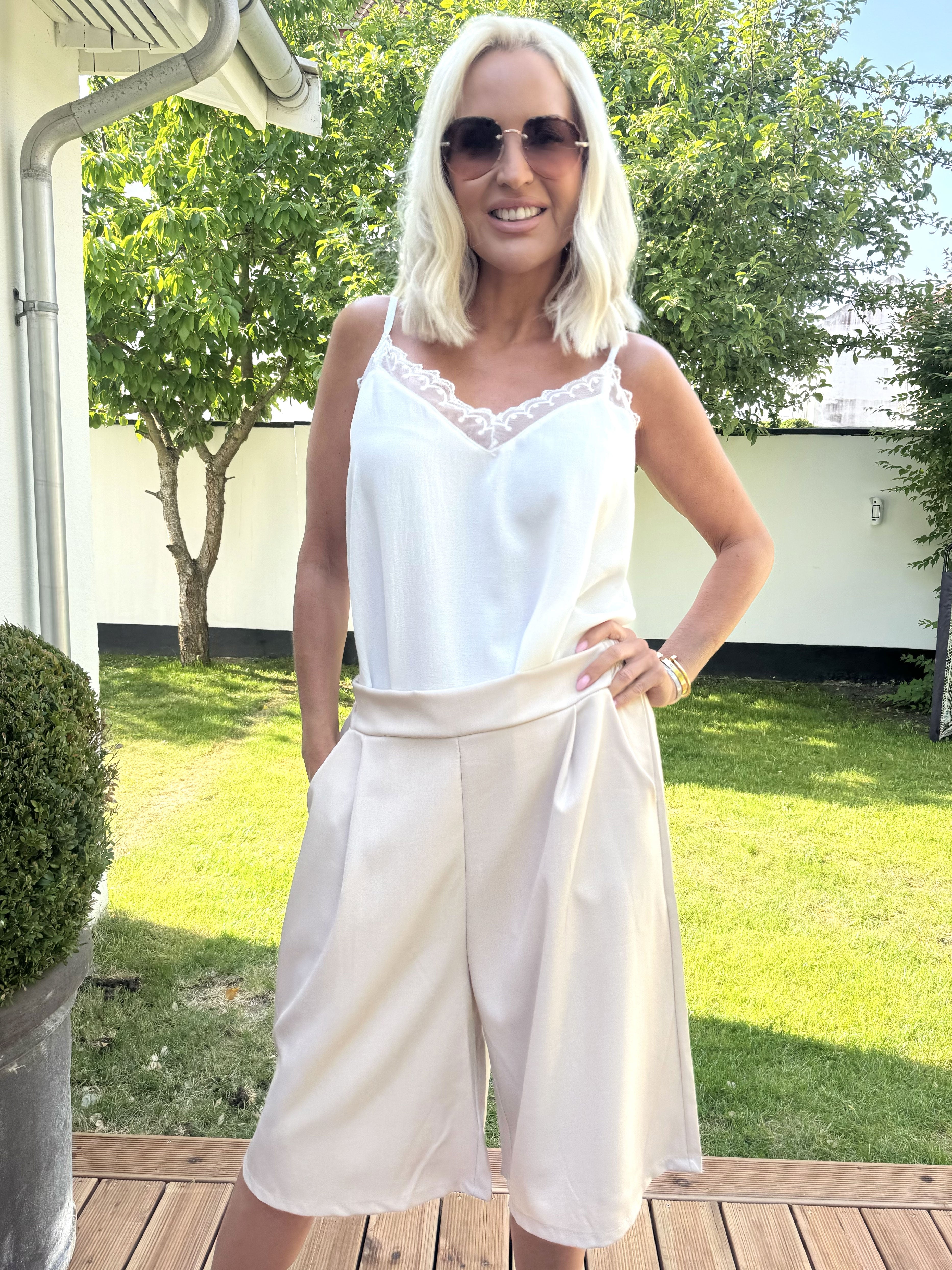 Bursia - Långa shorts i lös passform